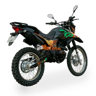 Кросовий мотоцикл Shineray XY 200GY-6C green orange