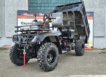Квадроцикл Hummer 300 Cargo 4x4 Самоскид (Вантажний, кузов 160 см)