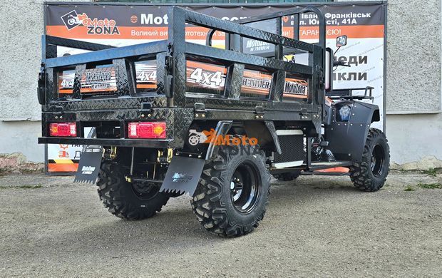 Квадроцикл Hummer 300 4x4. Black. Повнопривідний. Вантажний