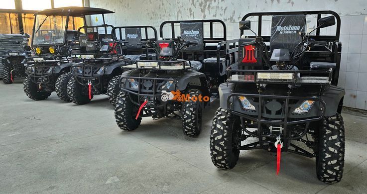 Квадроцикл Hummer 300 4x4. Black. Повнопривідний. Вантажний 160см кузов