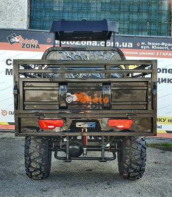 Квадроцикл Hummer 400 4x4. Black. Повнопривідний. Вантажний 150см борт