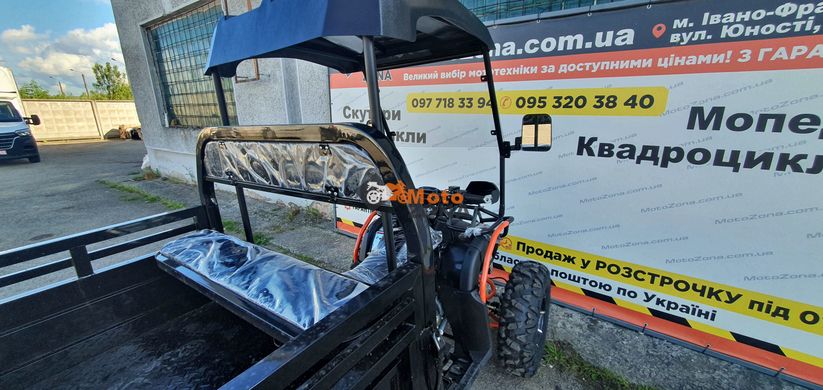 Квадроцикл Hummer 400 4x4. Black. Повнопривідний. Вантажний 150см борт