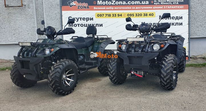 Квадроцикл KAZUMA JAGUAR 4x4 500 L FI Green