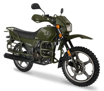 Кросовий мотоцикл Shineray Intruder XY 200-4 Green