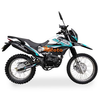 Кросовий мотоцикл Shineray XY200GY-6C Turquoise